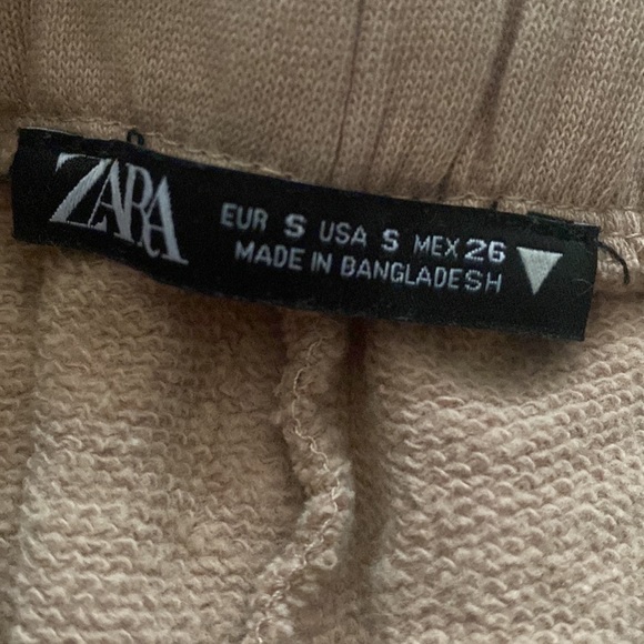 Zara Cozy Fleece Womens Joggers Jogging Pants Sweatpants Size S - Picture 5 of 6